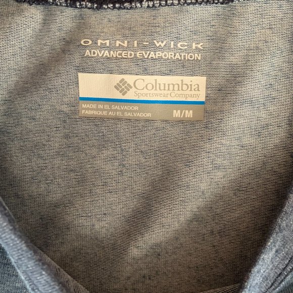 Men's Columbia Wildberry Omni-Wick Raglan Long Sleeve Tee EUC - Picture 3 of 8